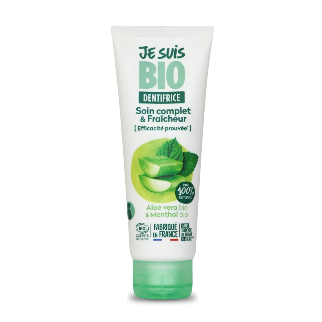 JE SUIS BIO Dentifrice soin complet & fraîcheur, 75ml