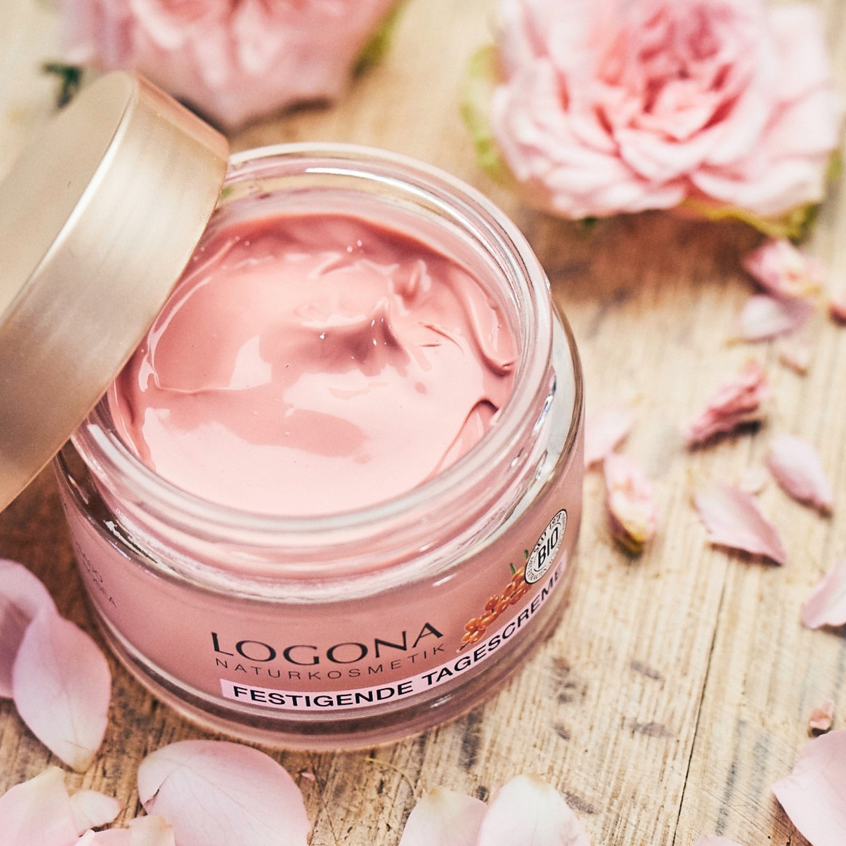 LOGONA Crème jour teint frais et rosé age protection 50ml | BLEUVERT