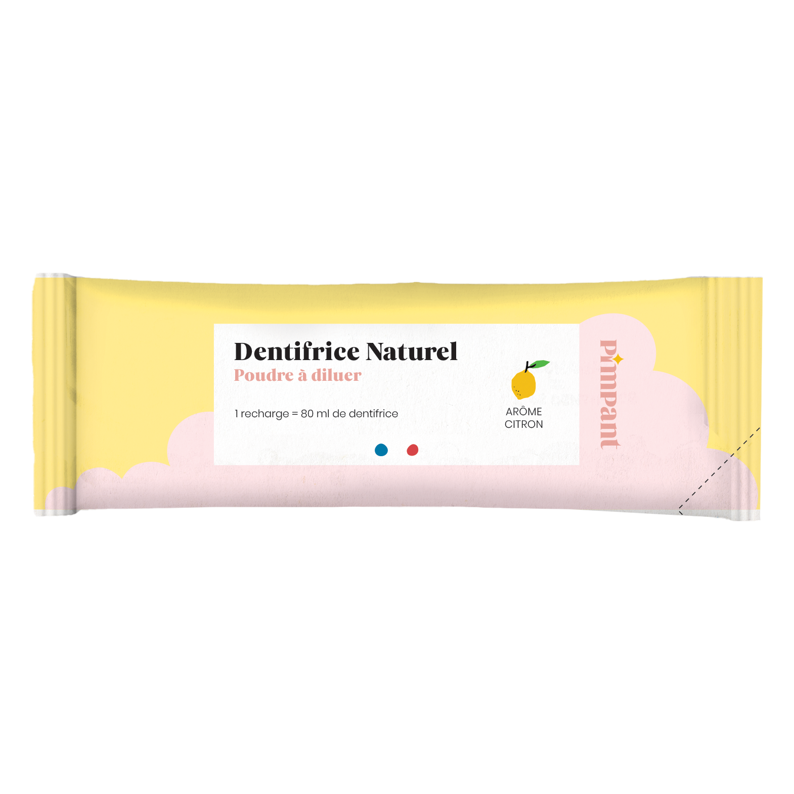 PIMPANT Dentifrice citron poudre à diluer