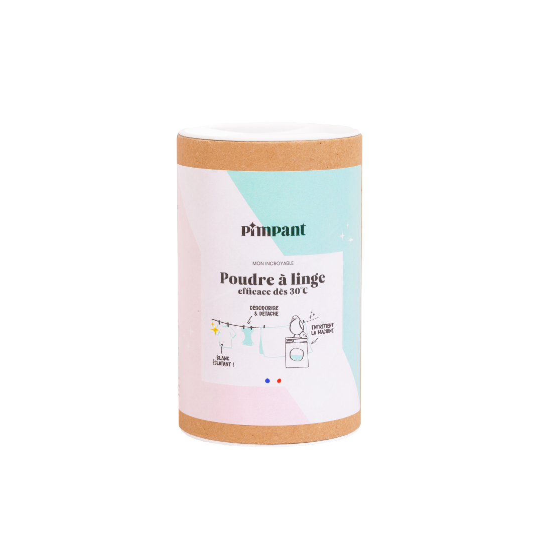 PIMPANT Poudre à linge 100% naturelle 570 gr