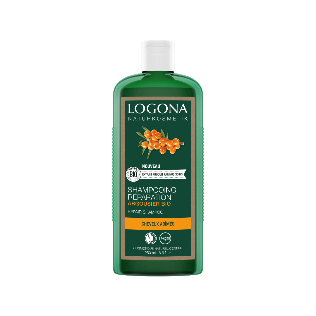 LOGONA Shampooing réparateur argousier 250ml