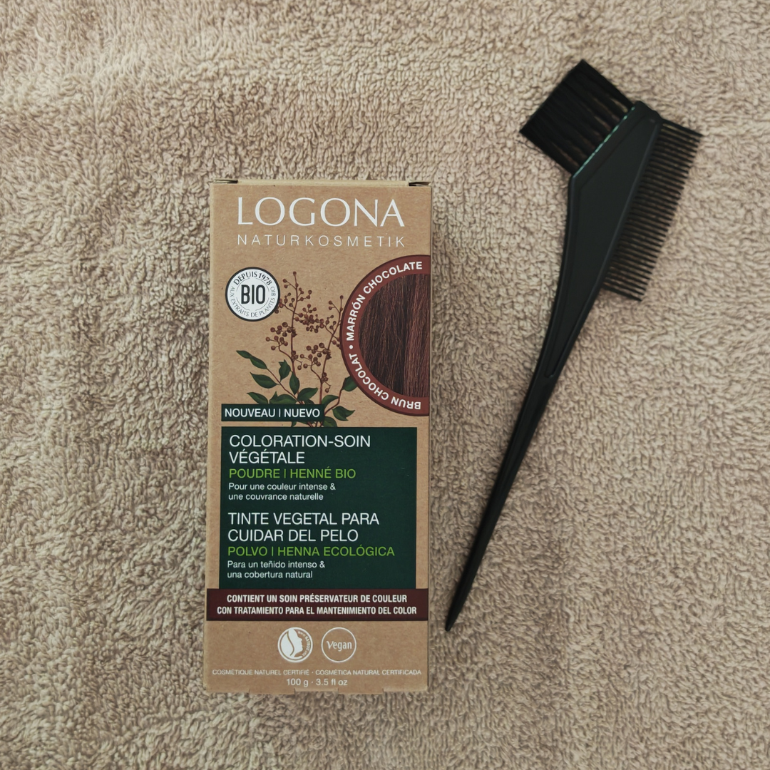 LOGONA - Coloration-soin brun chocolat, 100 g