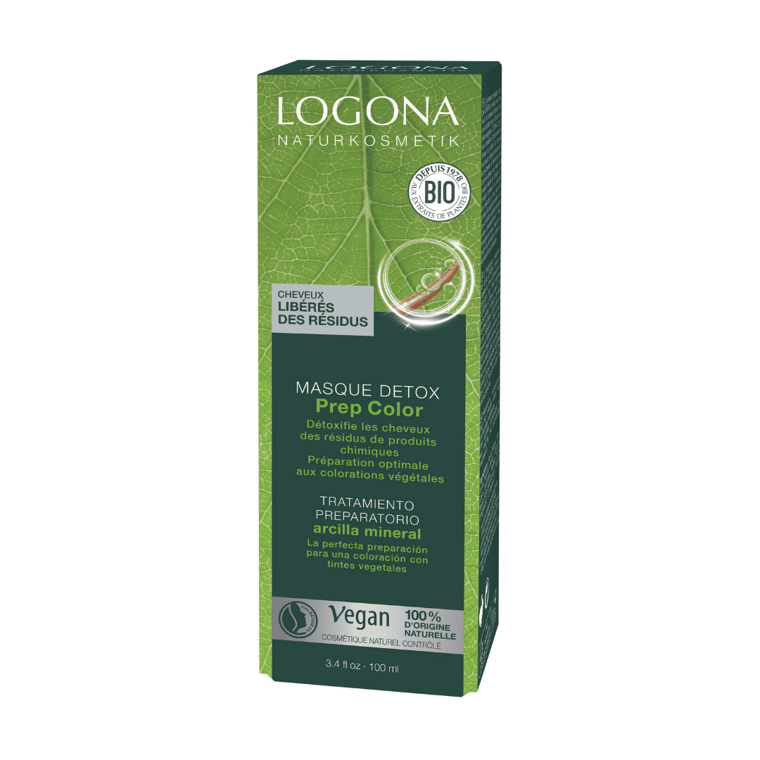 LOGONA Masque Detox prep color 100ml | BLEUVERT