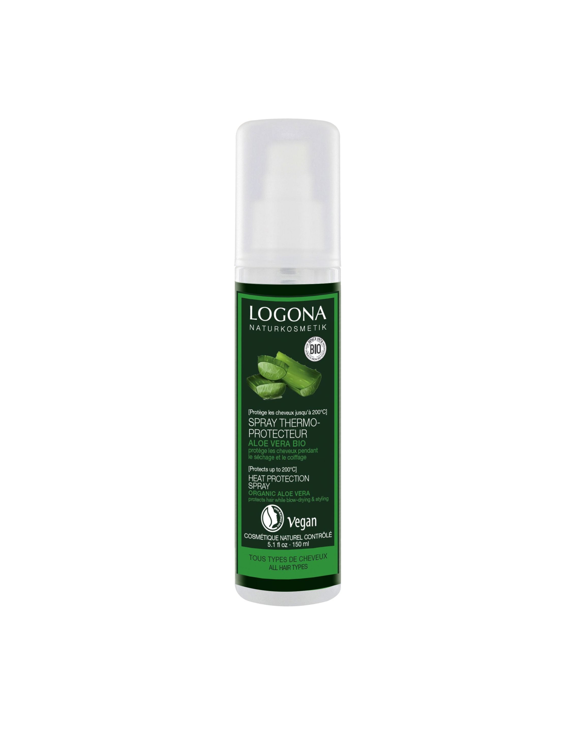 LOGONA Spray hydratant aloe vera 150ml | BLEUVERT