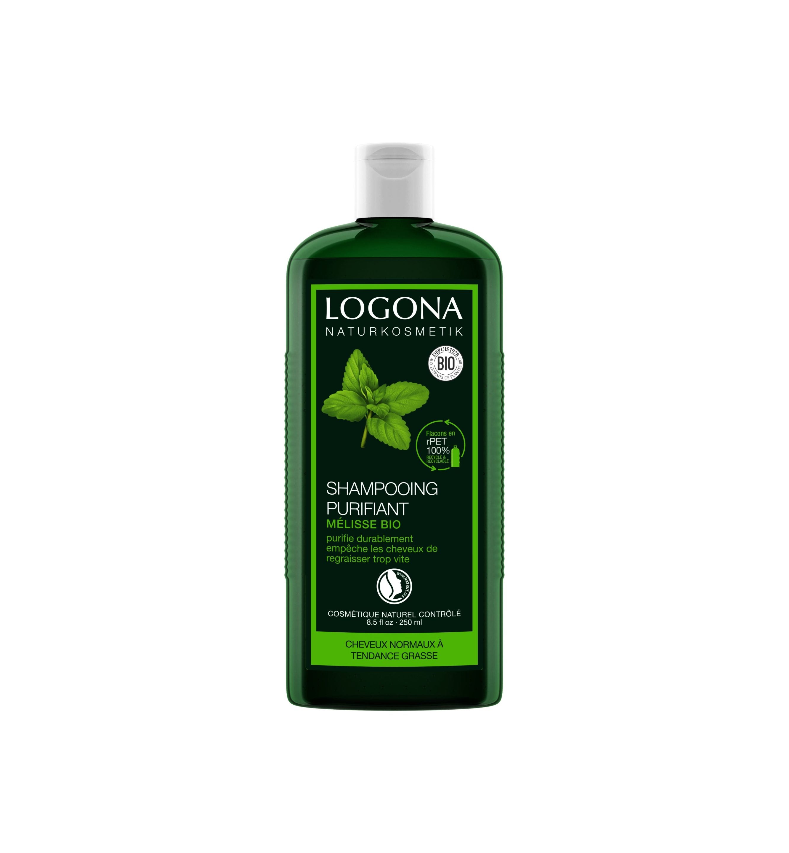 LOGONA Shampooing purifiant mélisse 250ml | BLEUVERT