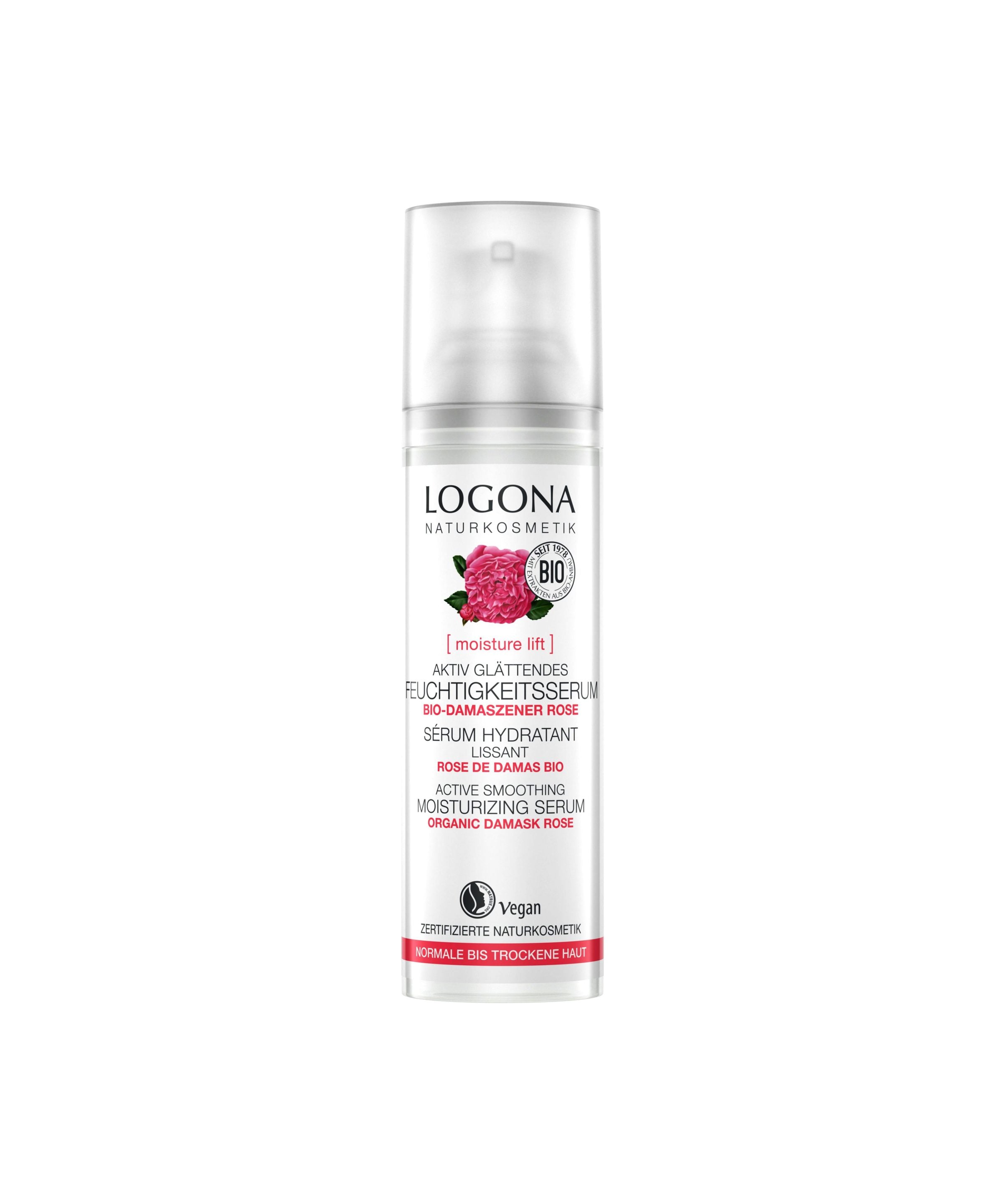 LOGONA Sérum lissant rose kalpariane 30ml | BLEUVERT