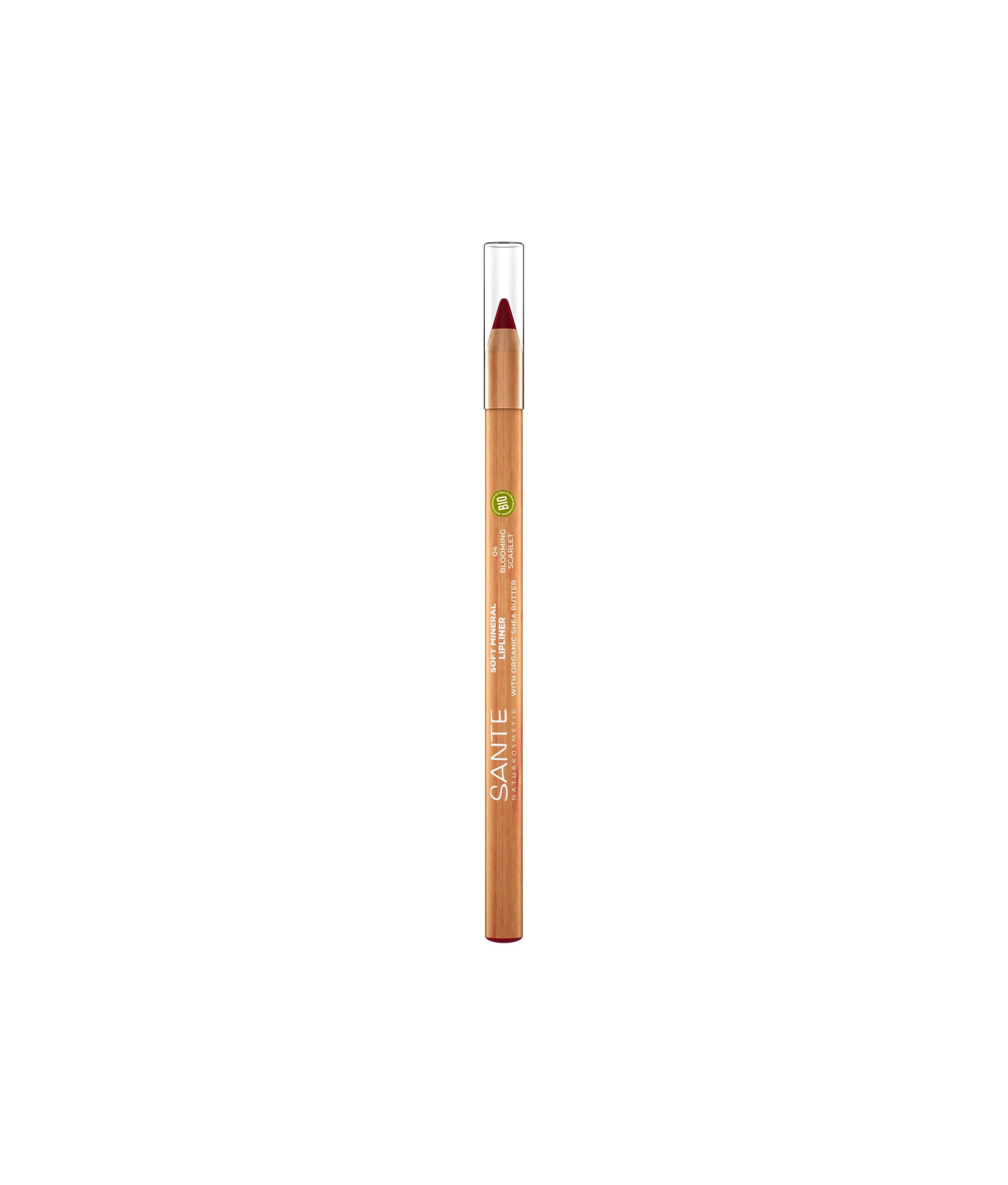 SANTE Crayon lèvres 04 blooming scarlet 1,14g | BLEUVERT