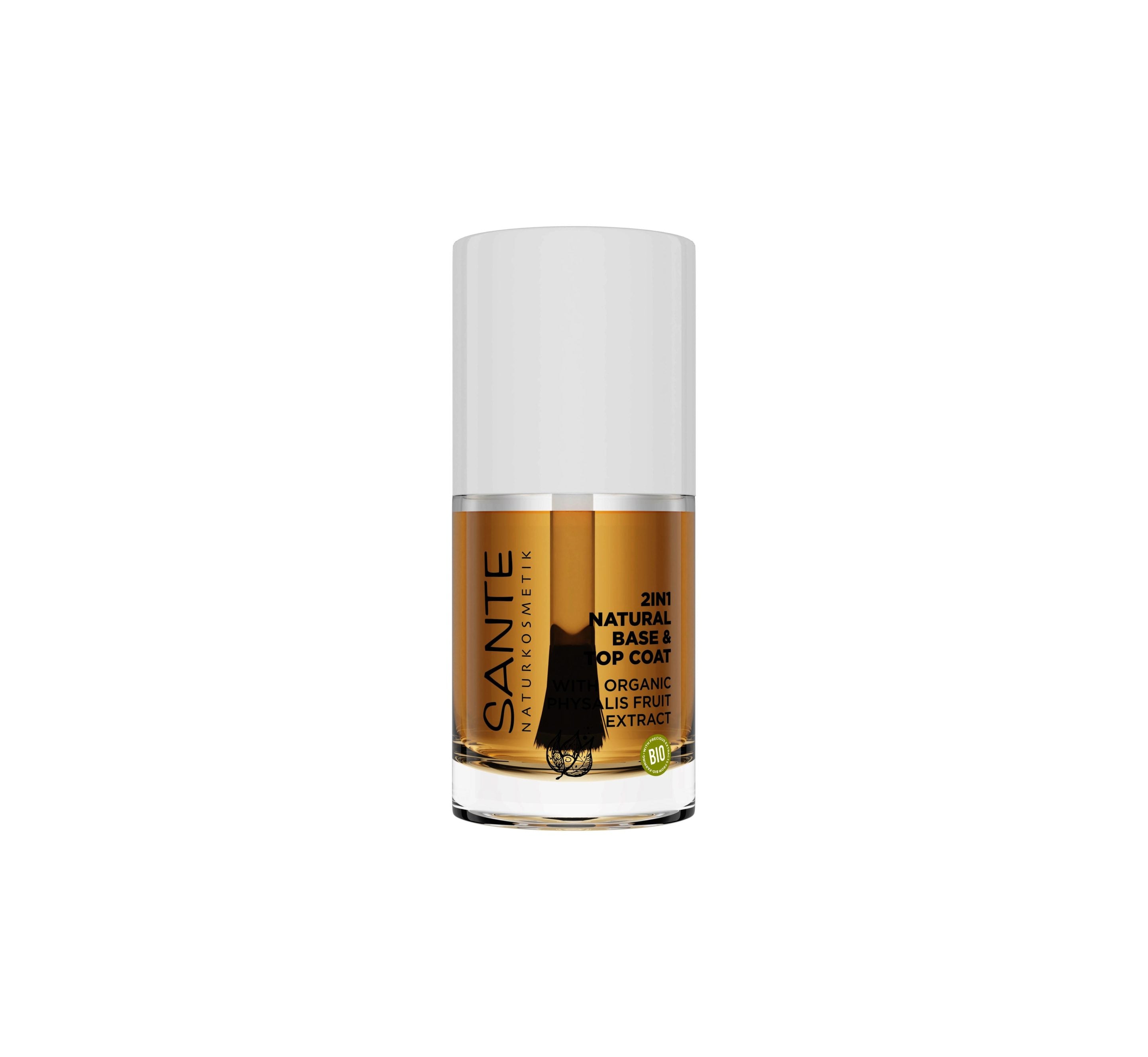 SANTE 2 en 1 base et top coat 10ml | BLEUVERT