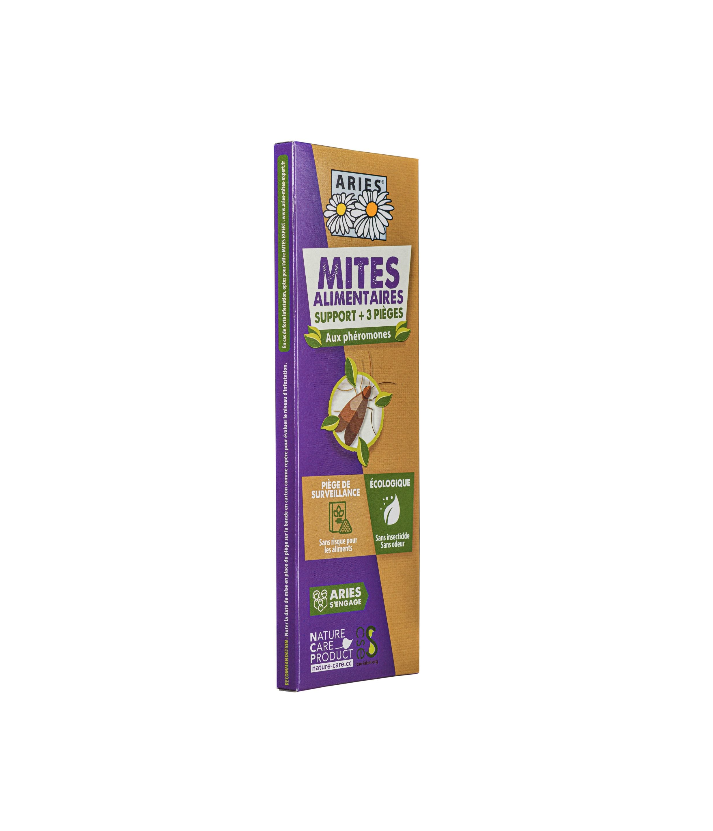 ARIES Pièges rechargeables Mites alimentaires 3 unités | BLEUVERT