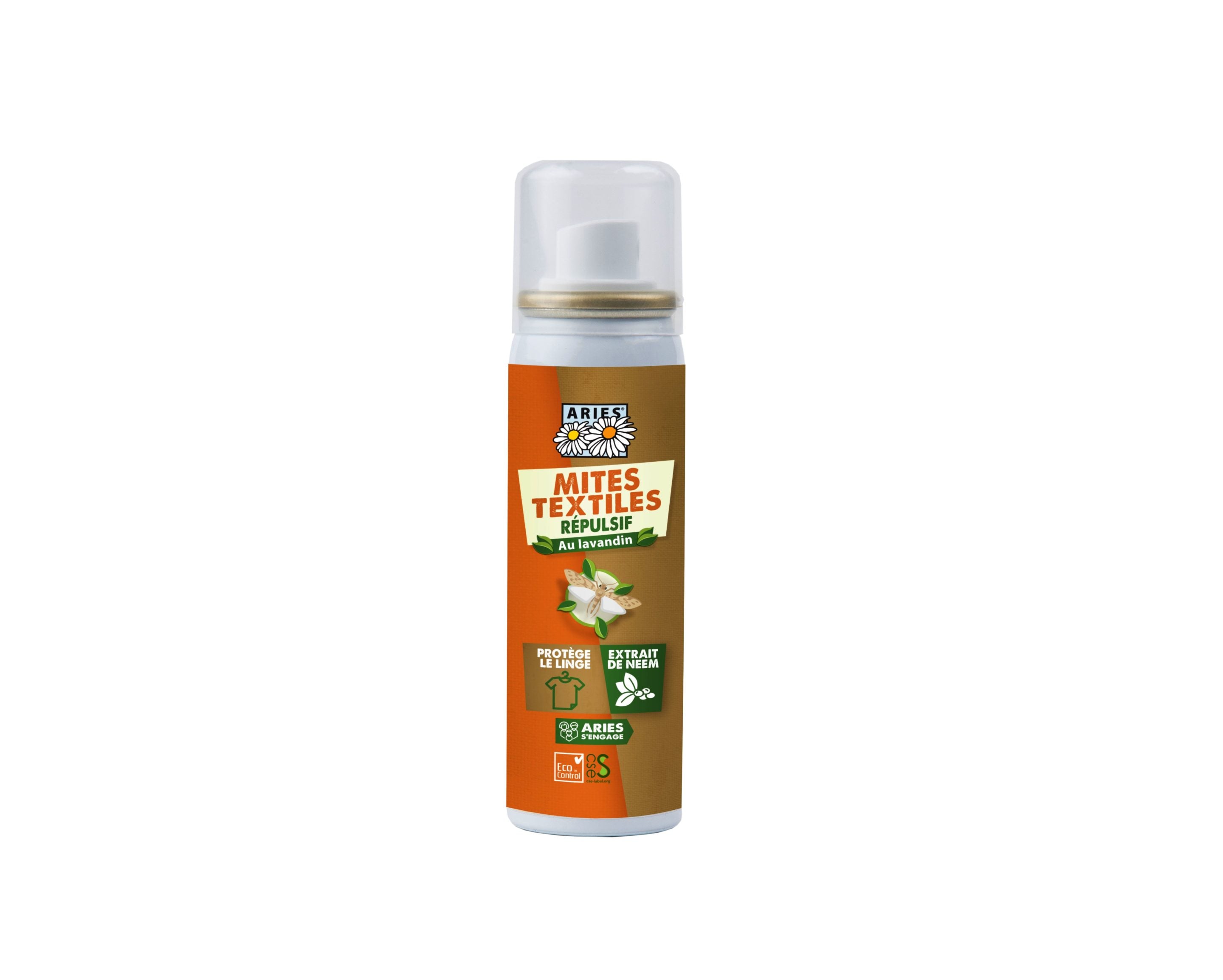 ARIES Spray répulsif Mites textiles 50 ml | BLEUVERT