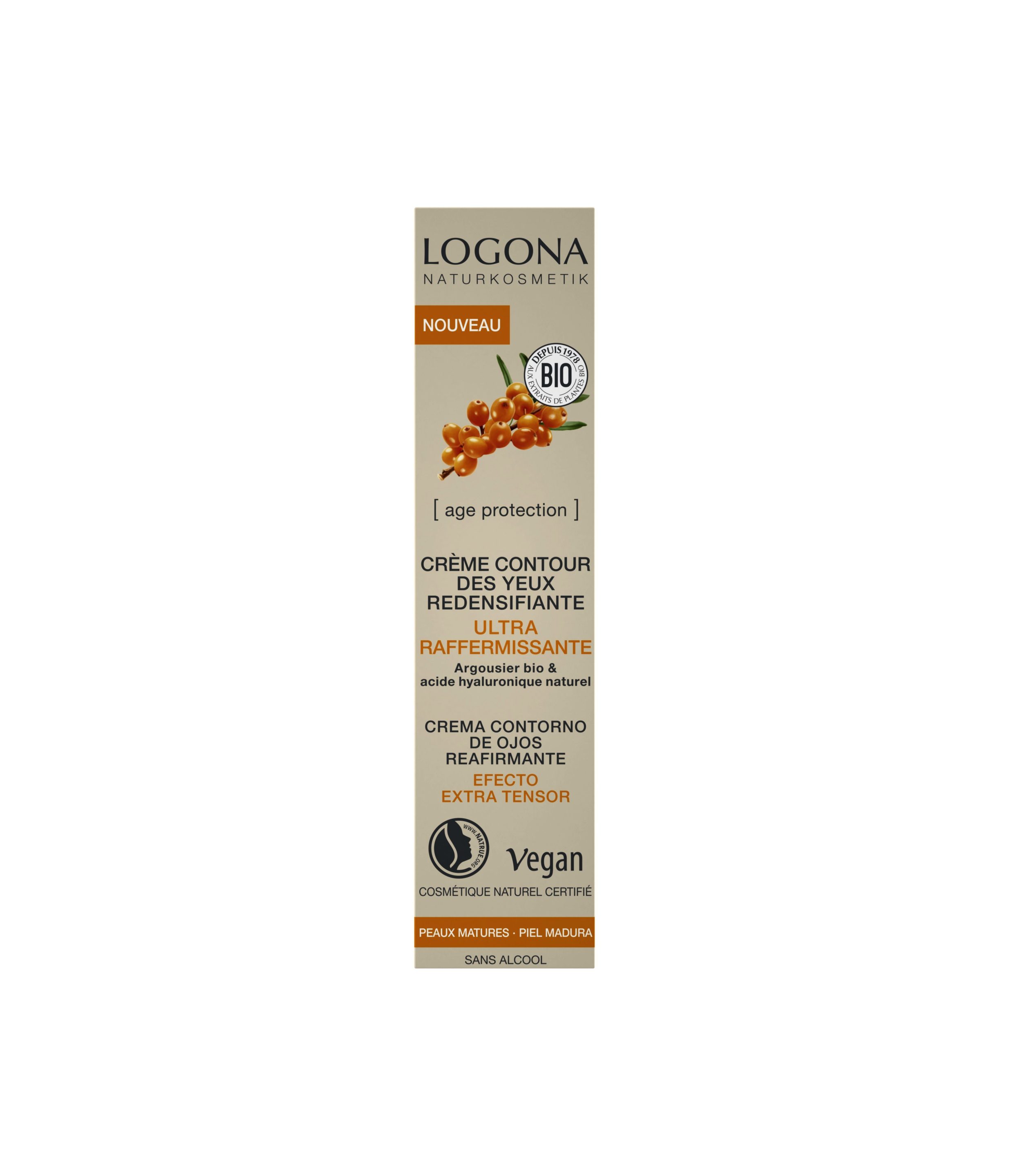 LOGONA Contour yeux ultra raffermissant age protection 15ml | BLEUVERT