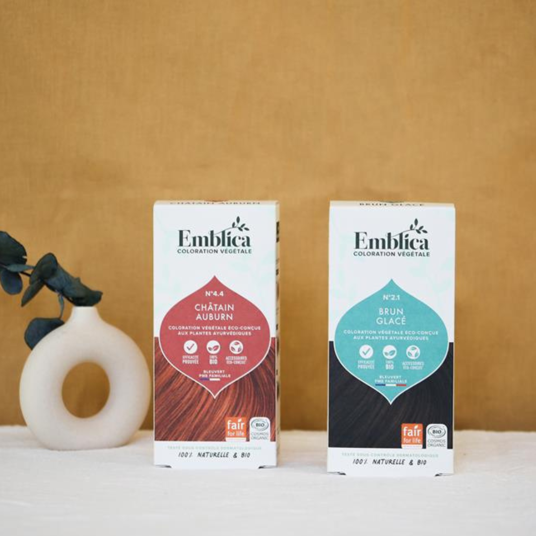 EMBLICA - Routine Coloration végétale Brun Glacé