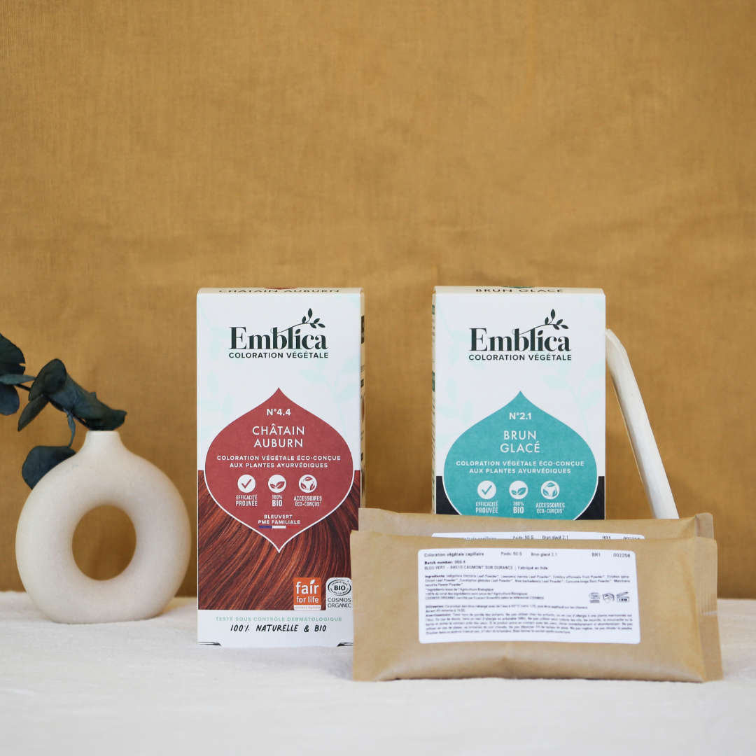 EMBLICA - Routine Coloration végétale Brun Glacé