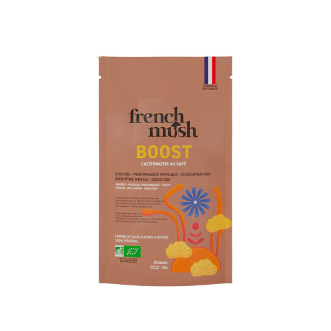 FRENCH MUSH - Boisson Boost alternative café, 80 g