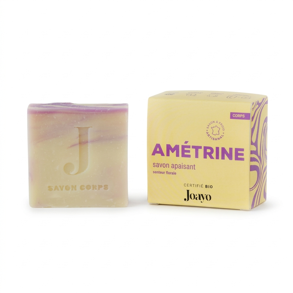 JOAYO - Amétrine Savon corps surgras apaisant 100 g