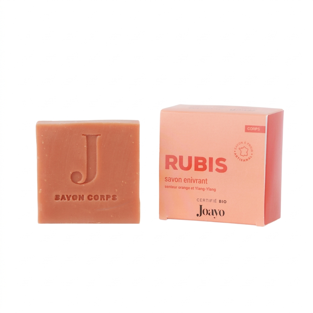 JOAYO - Savon corps surgras Rubis enivrant 100 g