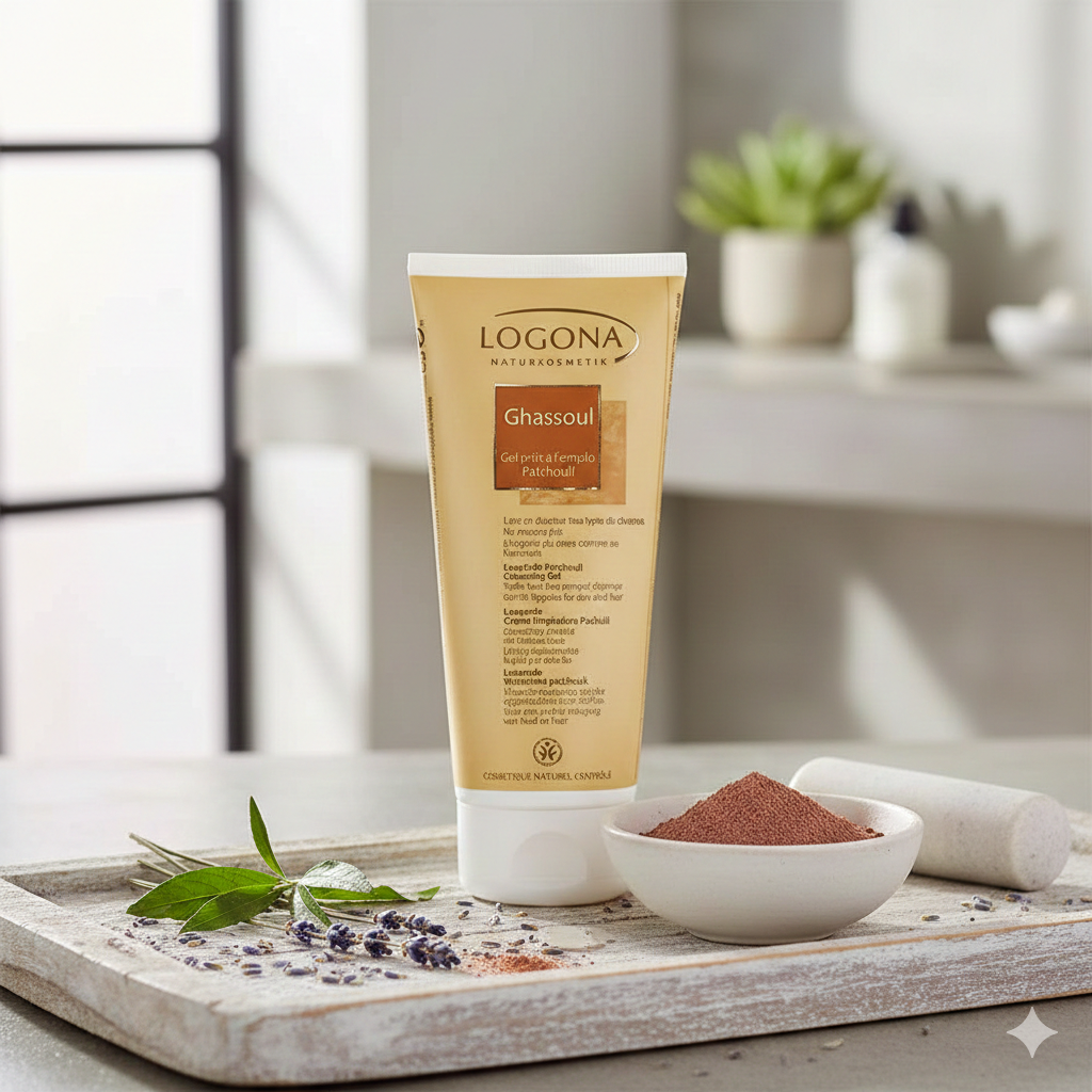 LOGONA - Argile ghassoul patchouli tube (200ml)