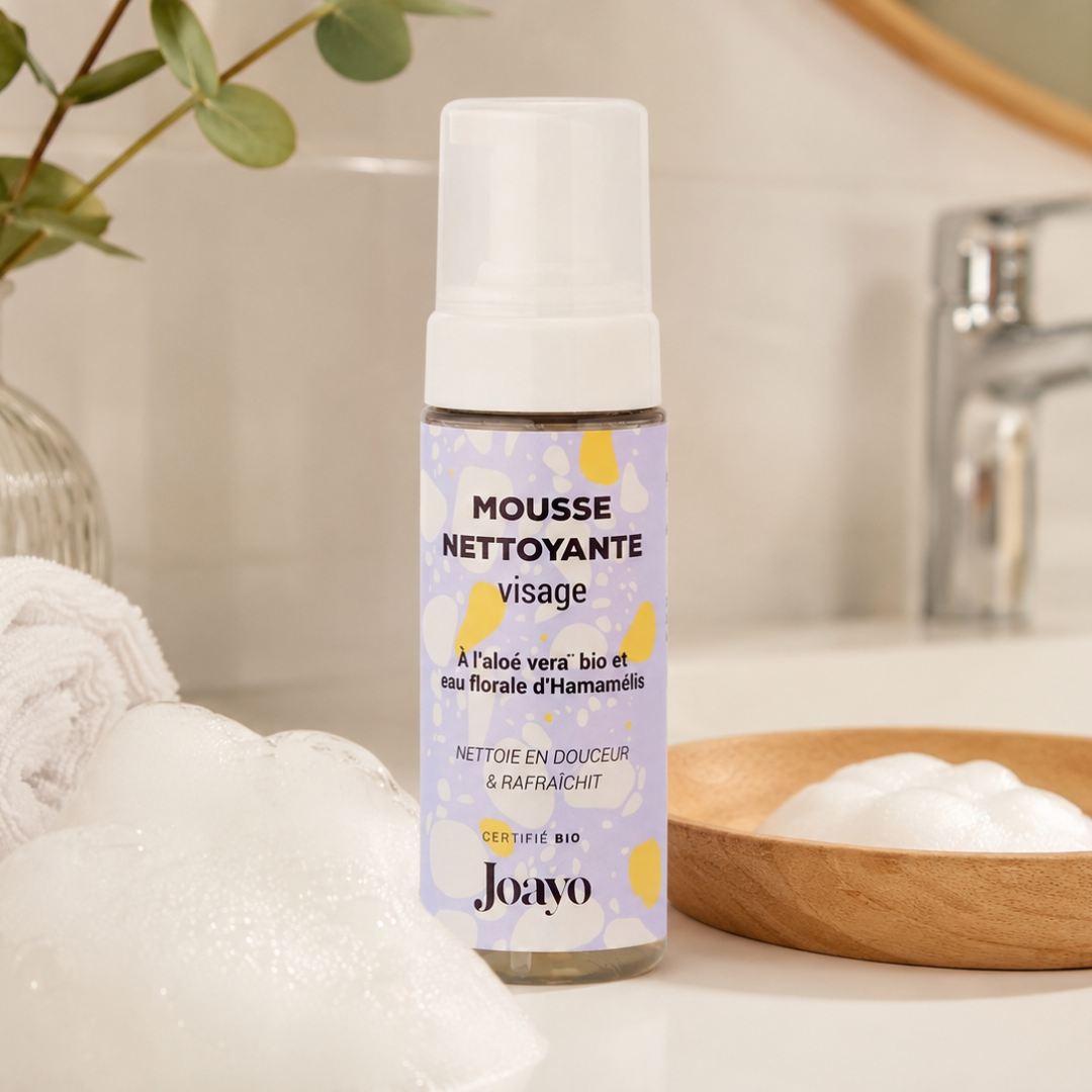 JOAYO - Mousse nettoyante visage 150 ml