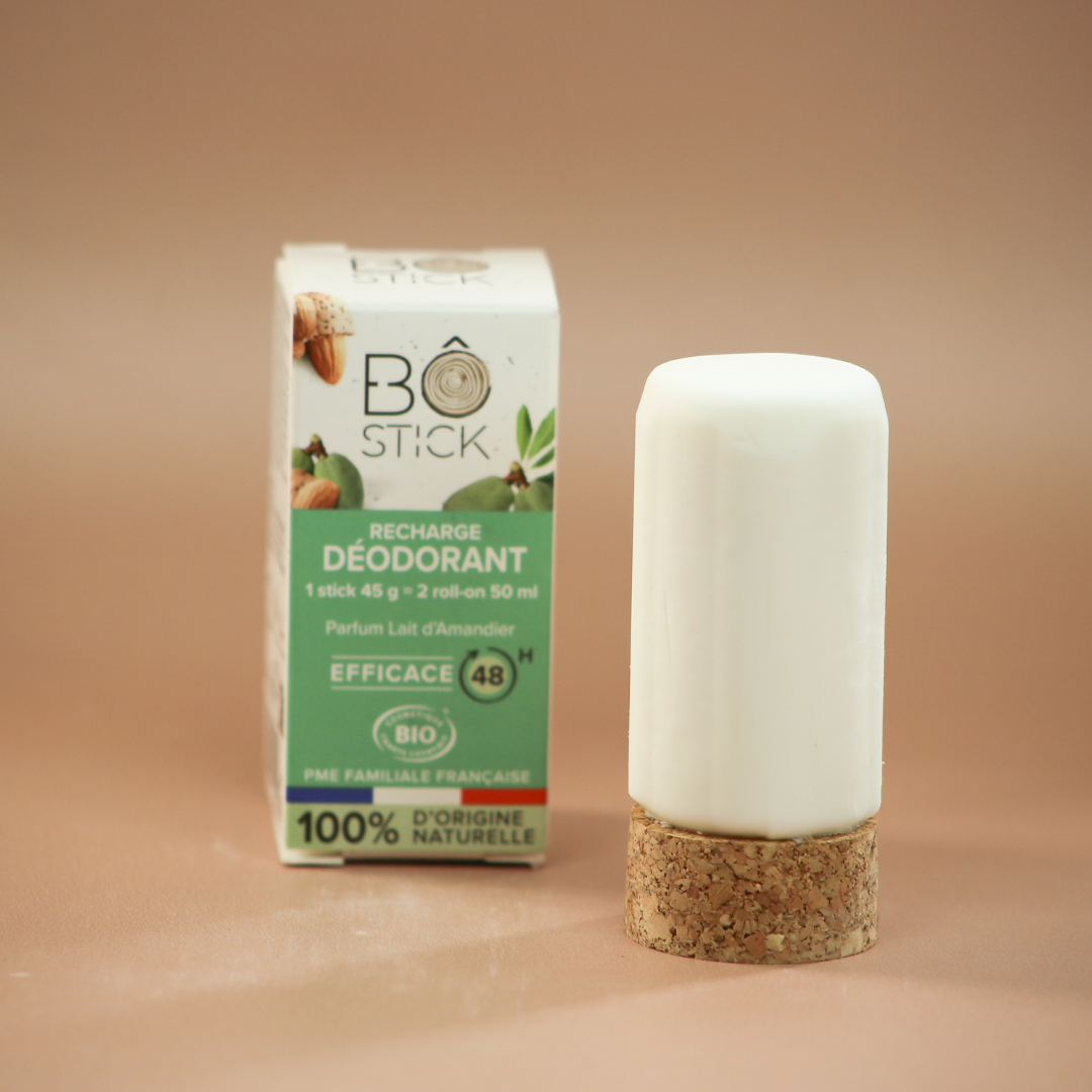 BÔ Kit 2 Recharges lait d'amandier – Recharges écoresponsables pour déodorant