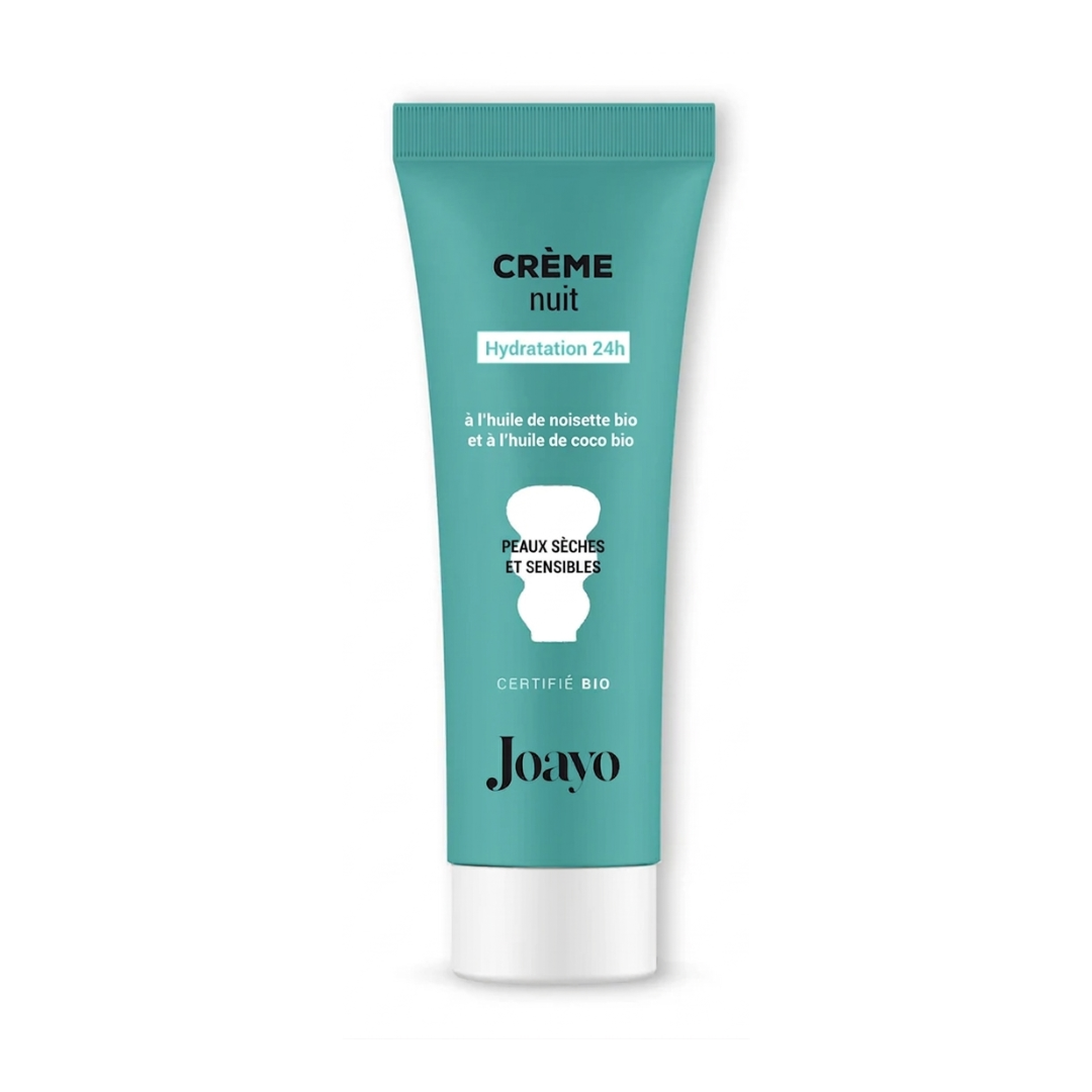 JOAYO - Crème nuit peaux sèches et sensibles 50 ml