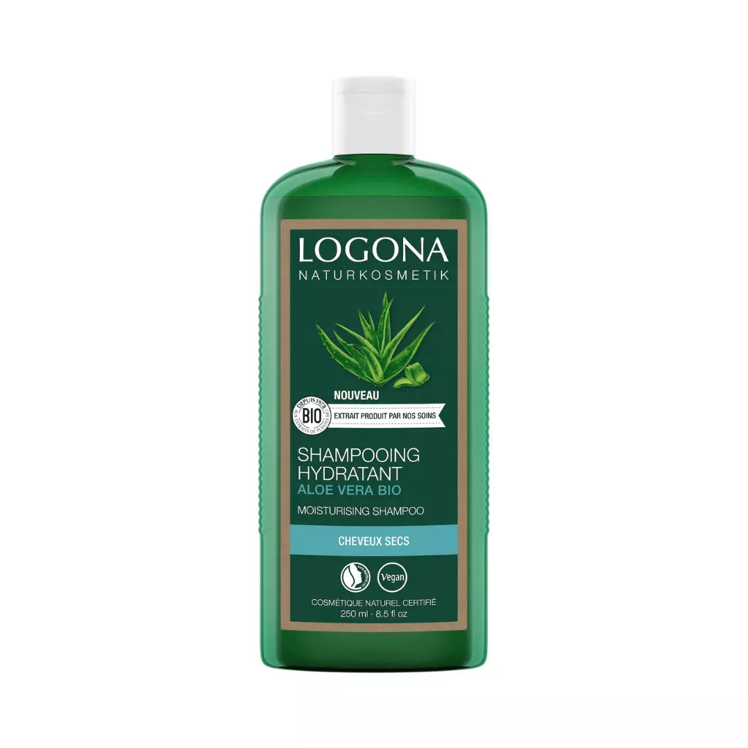 Face-Avant-Logona-Logona-Shampoing-Hydratant-Aloe-Vera-250mL-BLEUVERT