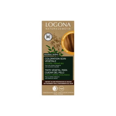 LOGONA Coloration-soin blond cuivré 100g | BLEUVERT