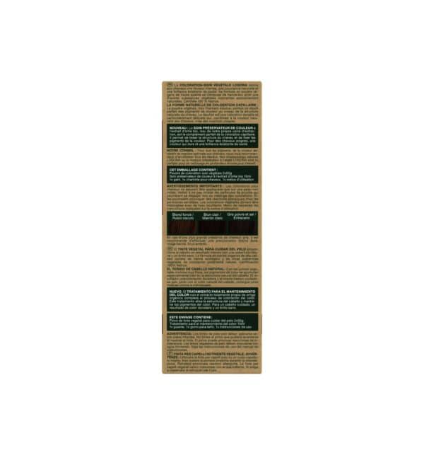 LOGONA Coloration-soin brun châtaigne 100g | BLEUVERT