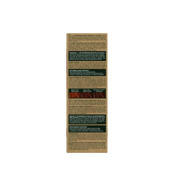 LOGONA Coloration-soin rouge henné 100g | BLEUVERT