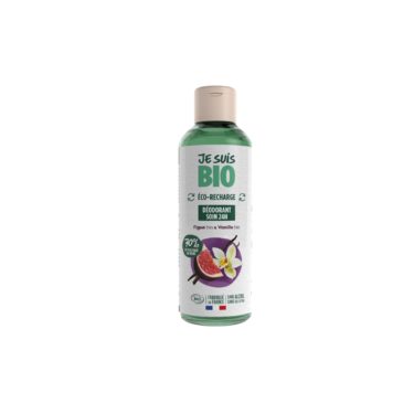 JE SUIS BIO Recharge roll-on 24h figue vanille 100ml | BLEUVERT