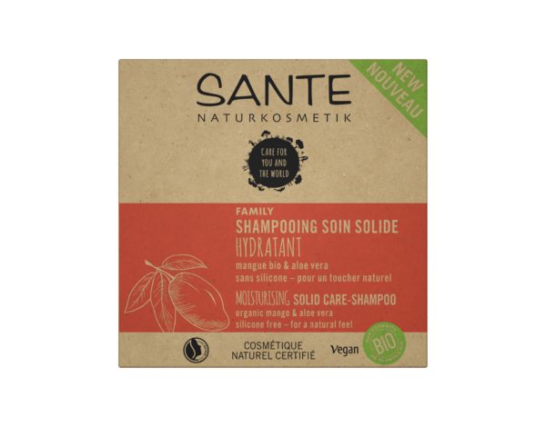 SANTE Shampooing solide mangue aloe 60g | BLEUVERT