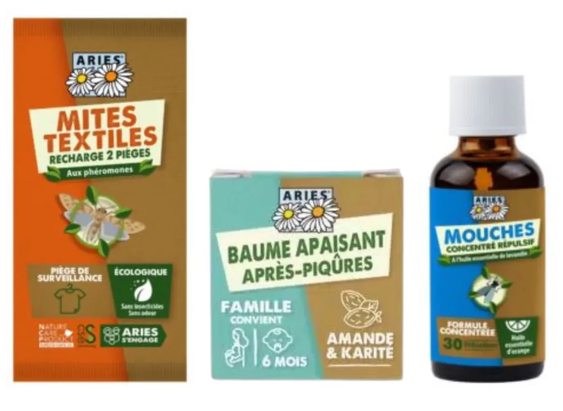 Gamme produit bio insecticide Aries et naturel
