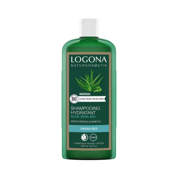 Face-Avant-Logona-Logona-Shampoing-Hydratant-Aloe-Vera-250mL-BLEUVERT